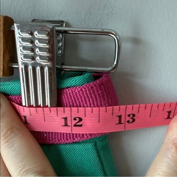 Vintage Ralph Lauren Preppy Cotton Pants Belt - Picture 6 of 8